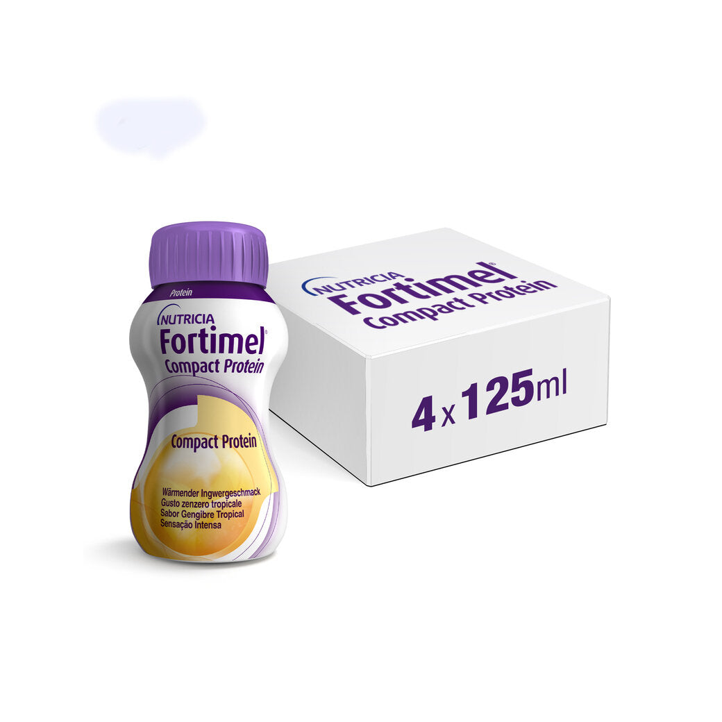 Fortimel Compact Protein Zenzero Tropicale 4x125ml-6
