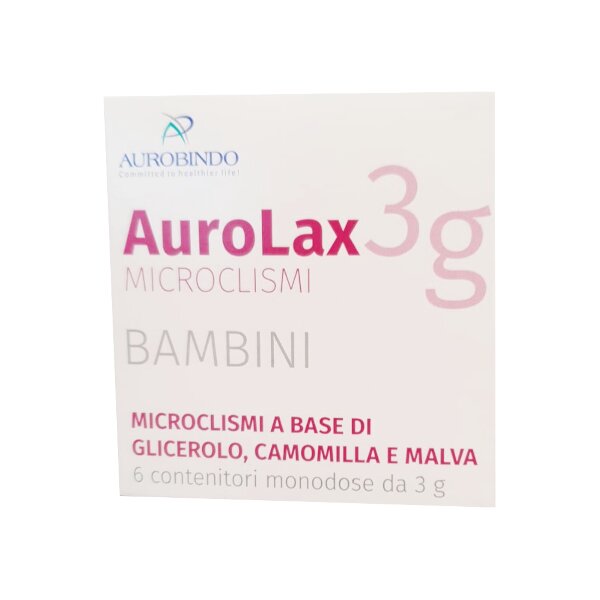Aurolax Microclismi Bambini 6 pezzi-2