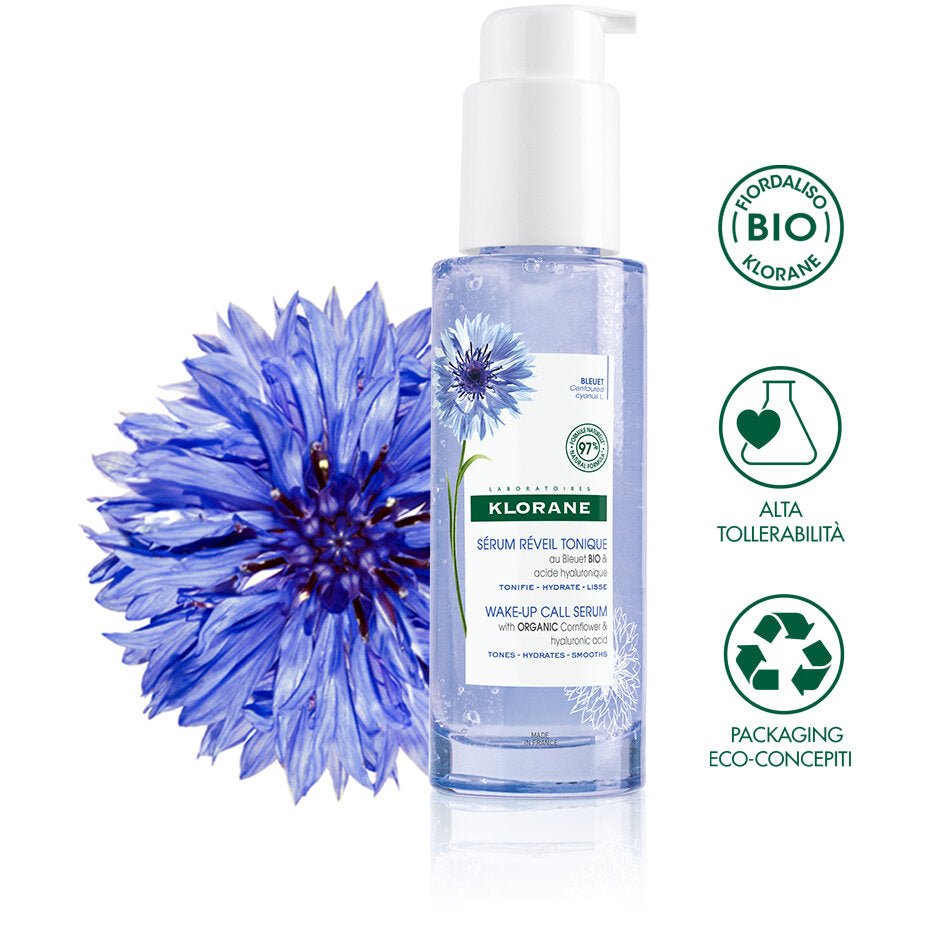 Klorane Siero Risveglio Tonificante al Fiordaliso Bio e acido ialuronico di origine vegetale 50ml-8