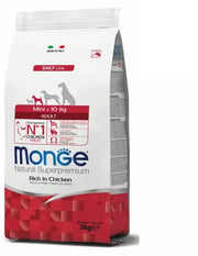 Monge Adult Cane Taglia Mini Pollo 3 kg-1