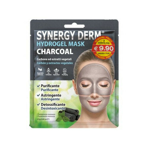 Sinergy Derm Hydrogel Mask Charcoal Carbone Vegetale-2