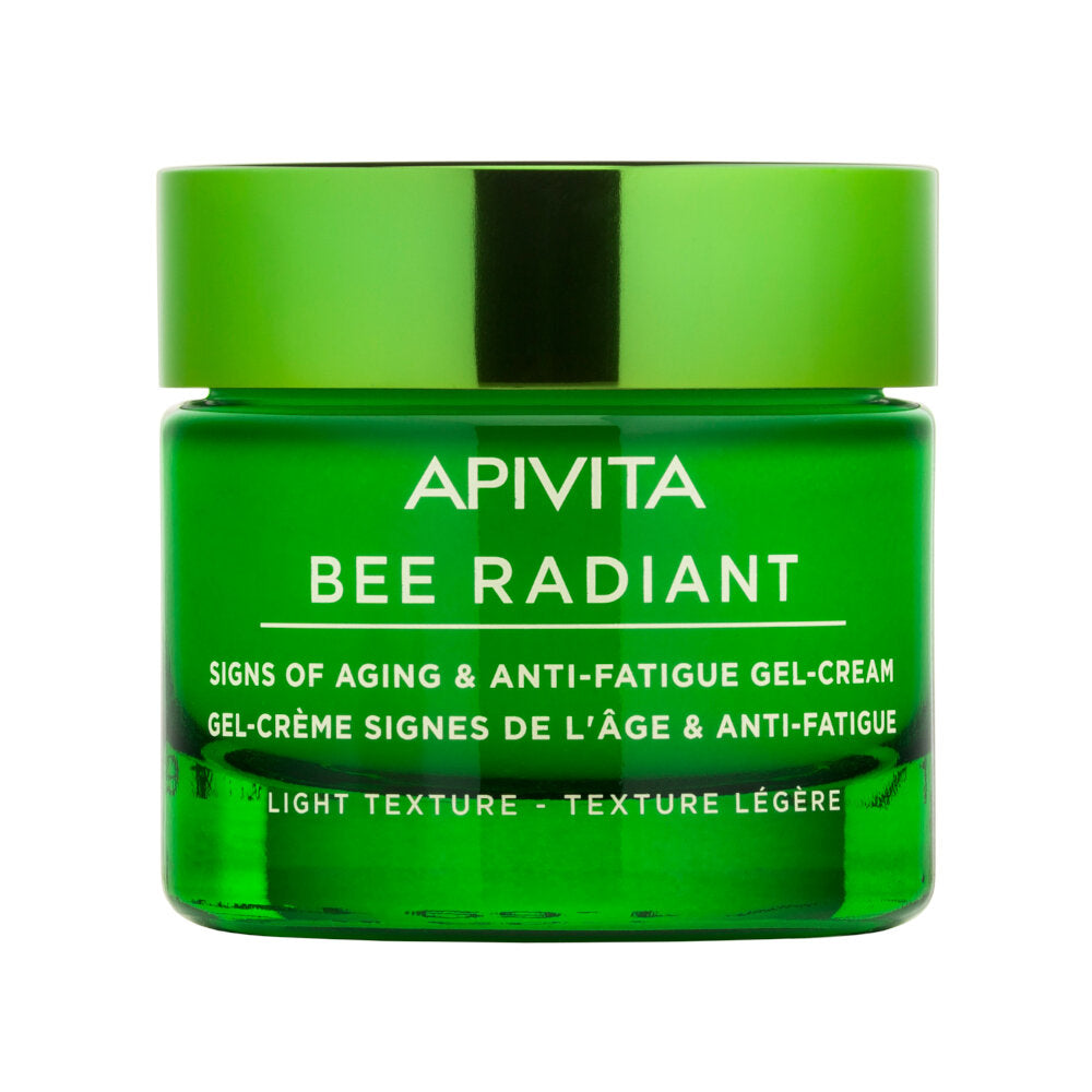 Apivita Bee Radiant Crema Gel Anti-Fatica Peony Light 50ml-1