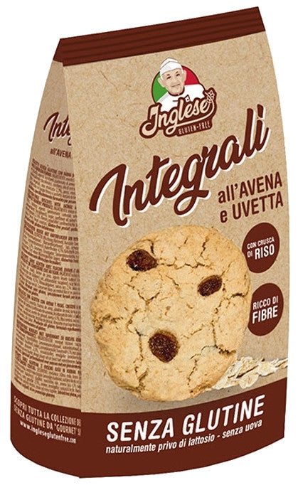 Inglese Biscotti Avena Uvetta 300 g-0