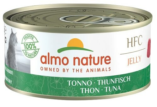 Almo Nature HFC Jelly Cibo Umido Tonno Per Gatti Adulti Scatoletta 150g-2