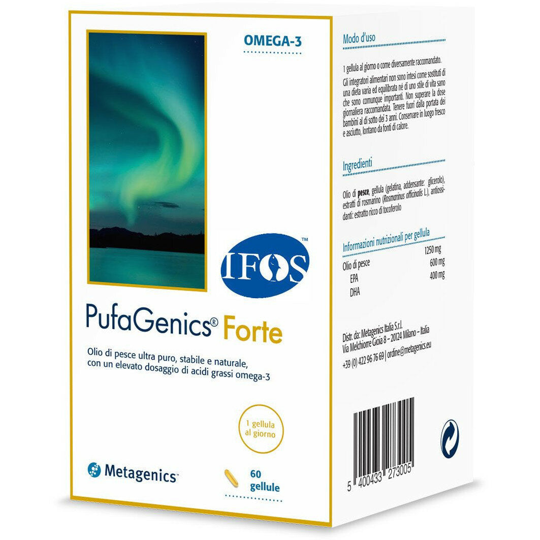 PufaGenics Forte 60 Gellule: Integratore Potente Omega-2