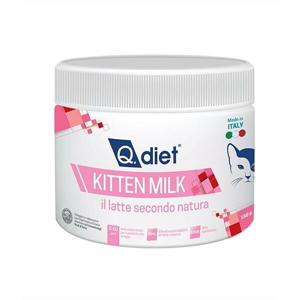 Q DIET KITTEN MILK POLVERE150G-1