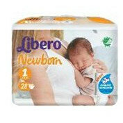 Libero Newborn 1 pannolini per bambini 2-5kg 24 pezzi-2
