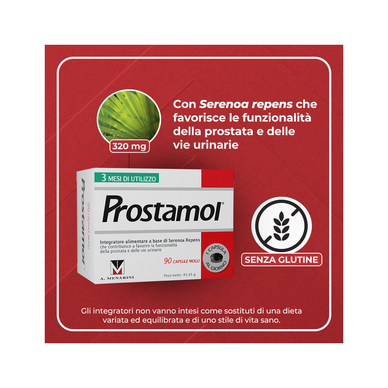 Prostamol benessere della prostata e delle vie urinarie 90 capsule-1