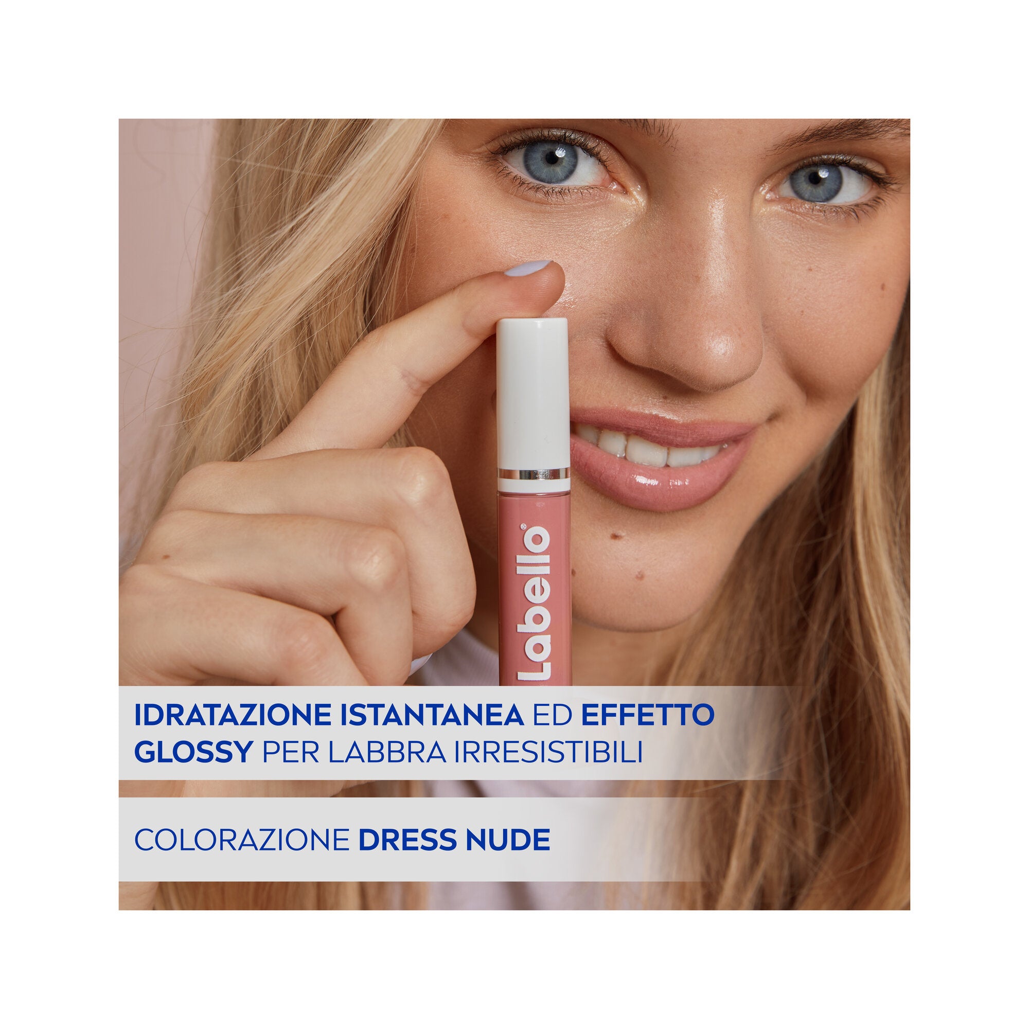 Labello Lip Oil Effetto Glossy Lucidalabbra Colorato Volumizzante E Idratante 5,5ml – Dress Nude-2