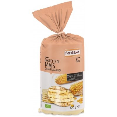 Fior di Loto Gallette di Mais Granfragranza Bio 130g-2