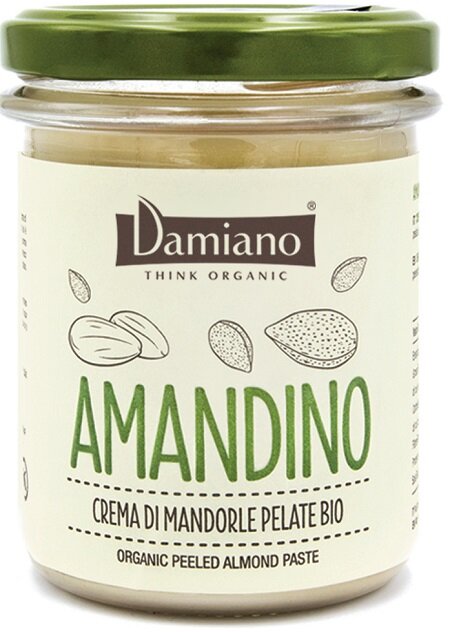 Damiano Amandino Crema Di Mandorle Pelate Bio 180g-1