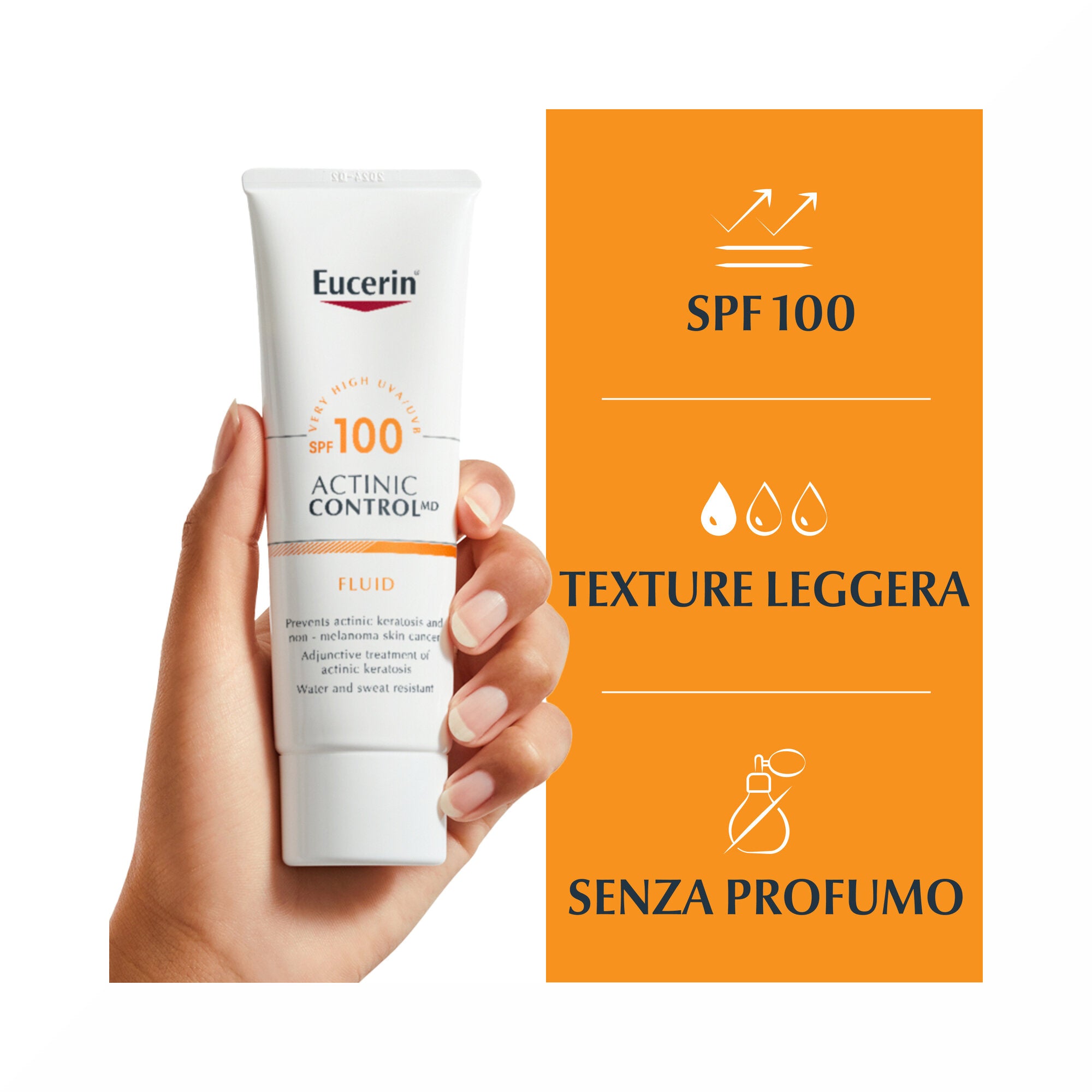 Eucerin Actinic Control MD SPF100 Crema Solare 80ml-3