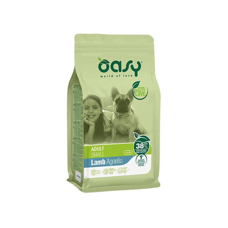 Oasy Adult Small Con Agnello Per Cani Adulti 1kg-1