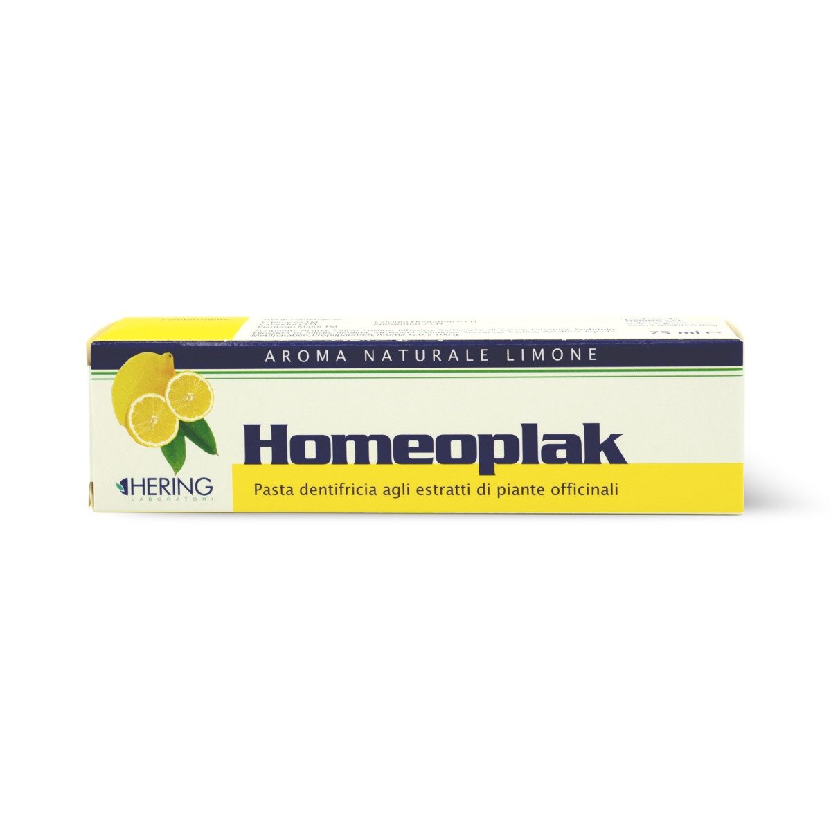 Homeoplak Dentifricio Limone 75ml-2