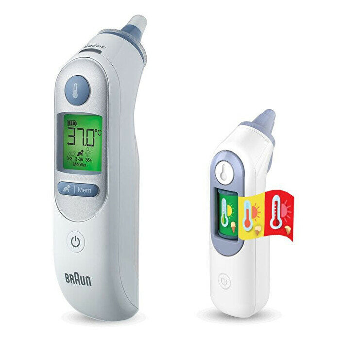 Braun TermoScan 7 Termometro Auricolare+ 1 Termometro Giocattolo per bambini 0m+-3