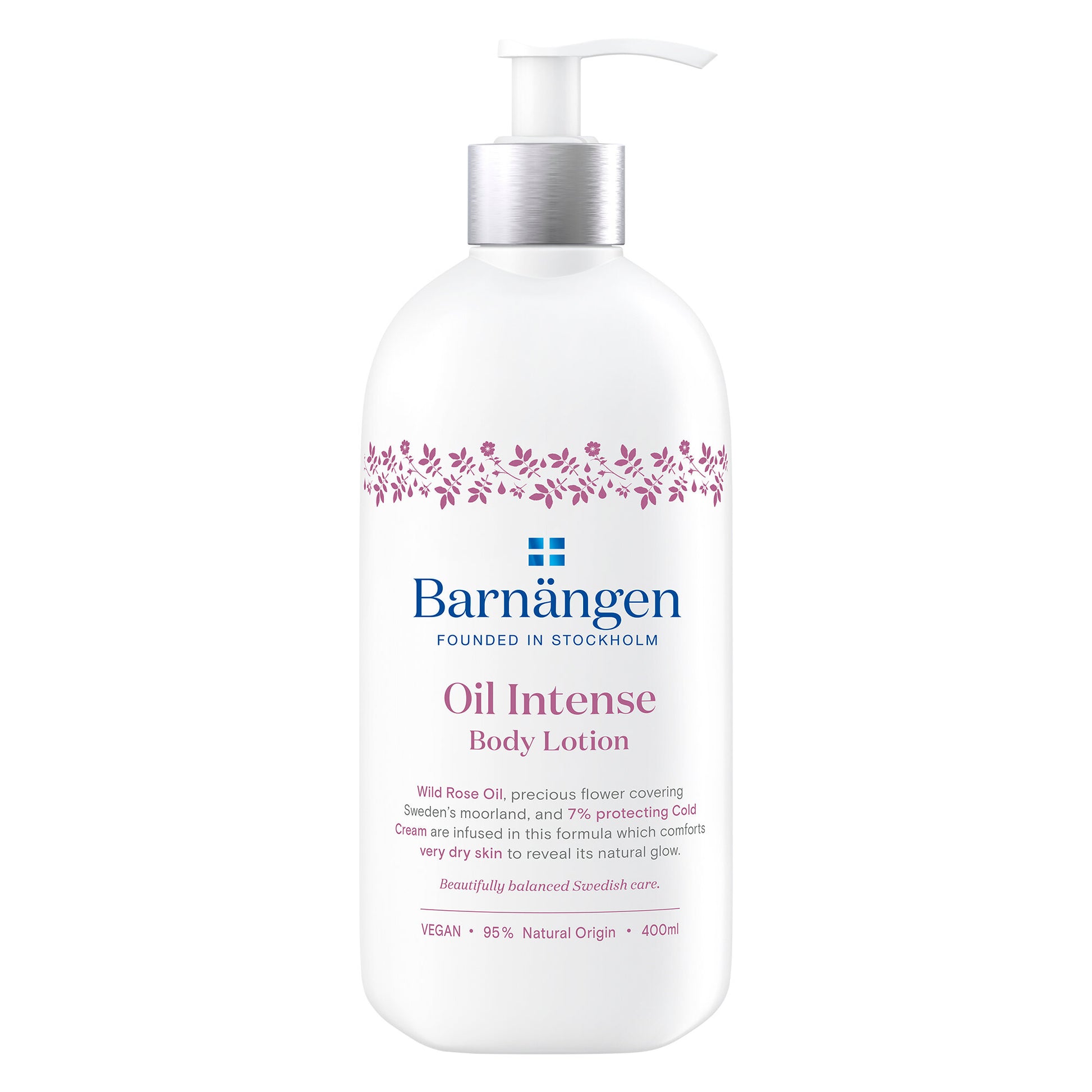 Barnangen Body Lotion Oil Intense Con Olio Di Rosa Selvatica 400ml-2