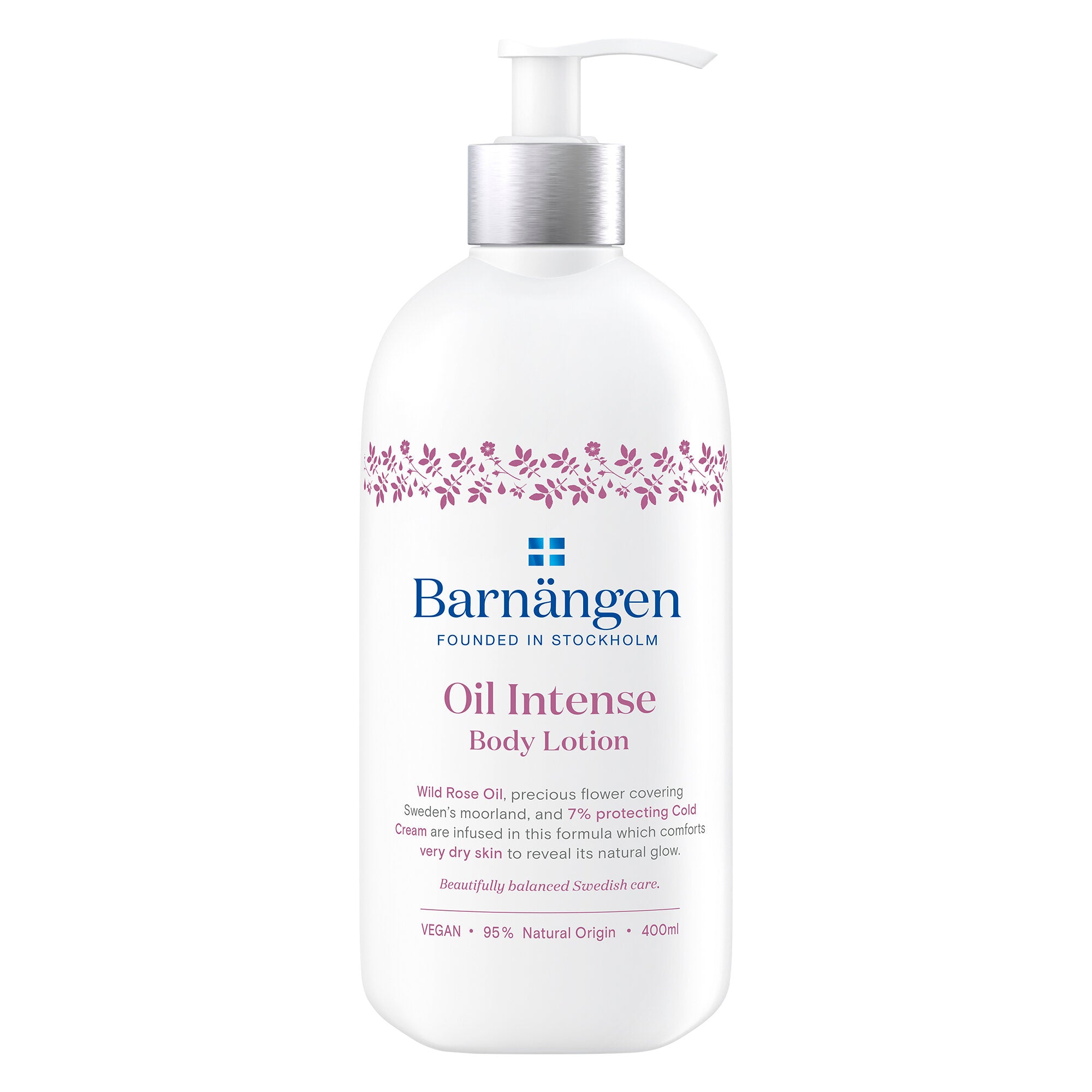Barnangen Body Lotion Oil Intense Con Olio Di Rosa Selvatica 400ml-2