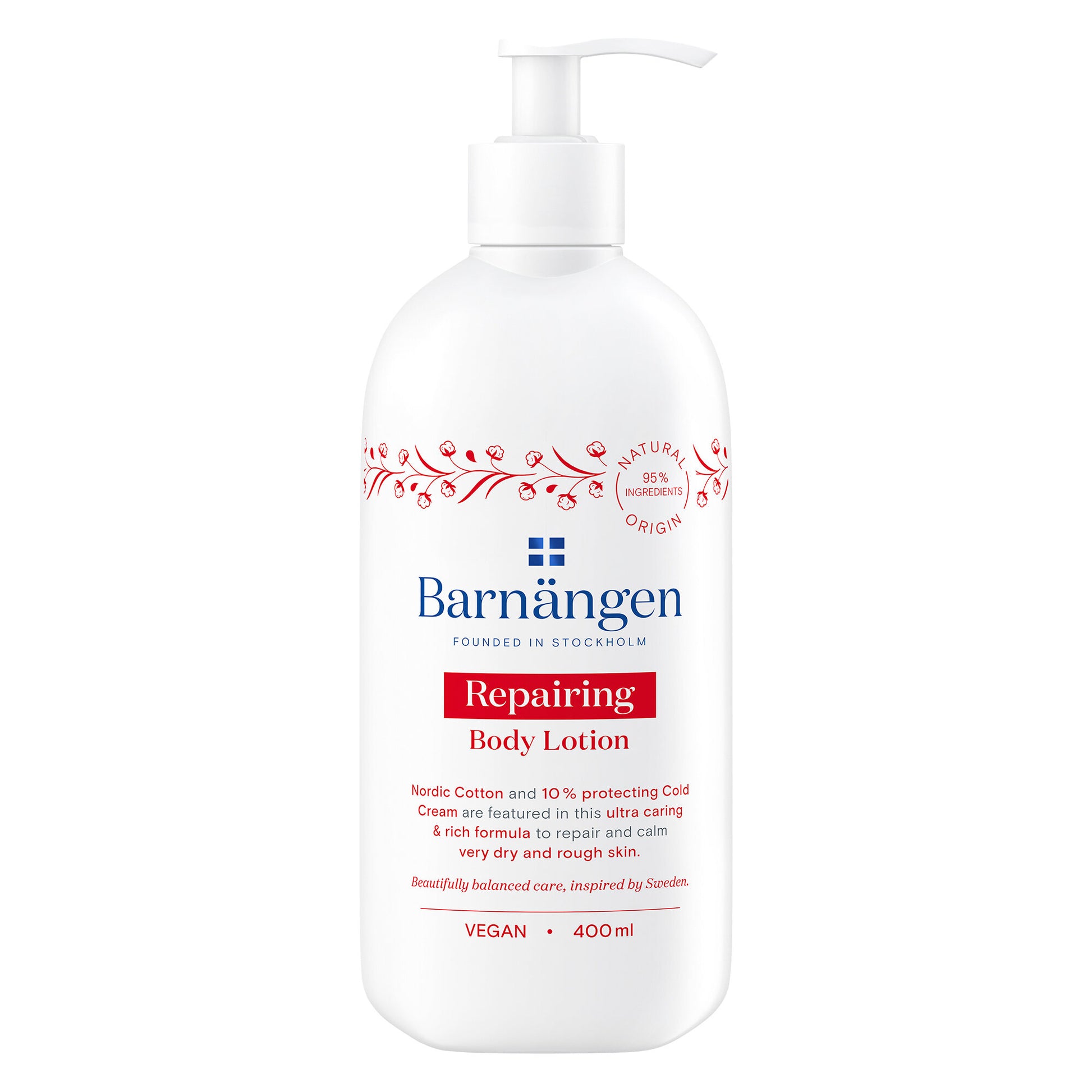 Barnangen Body Lotion Repairing Con Cotone Nordico 400ml-2
