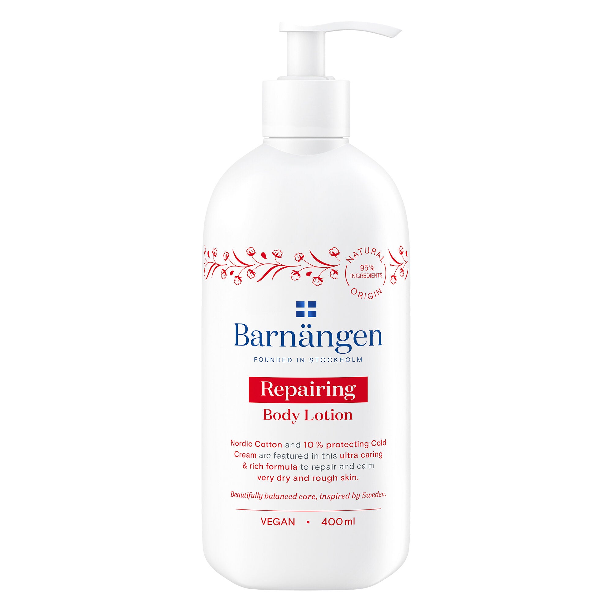 Barnangen Body Lotion Repairing Con Cotone Nordico 400ml-2
