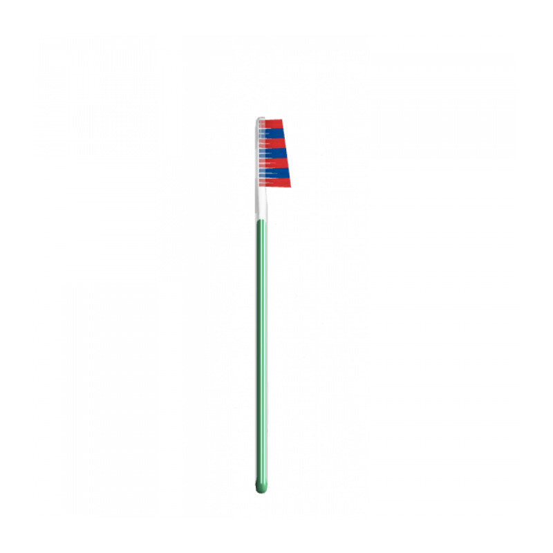 Tau-Marin Scalare 33 Testina Lunga spazzolino setole dure 1 pezzo colori assortiti-3