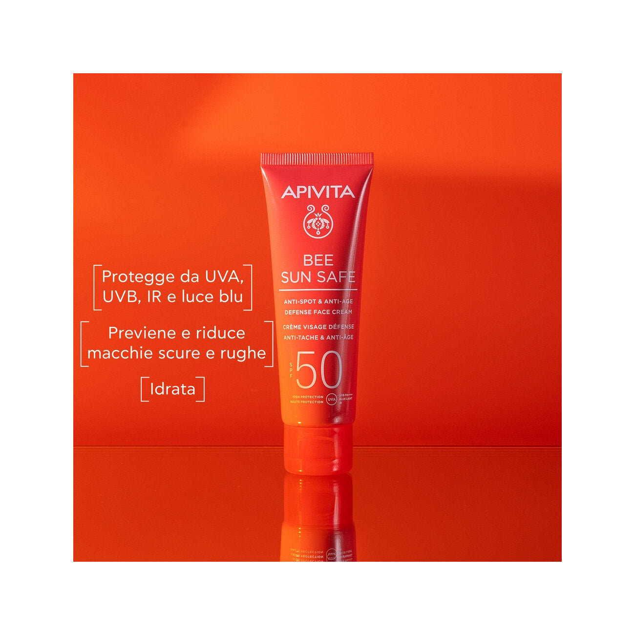 Apivita Bee Sun Safe crema viso SPF50 anti-macchia & anti-age 50ml-2