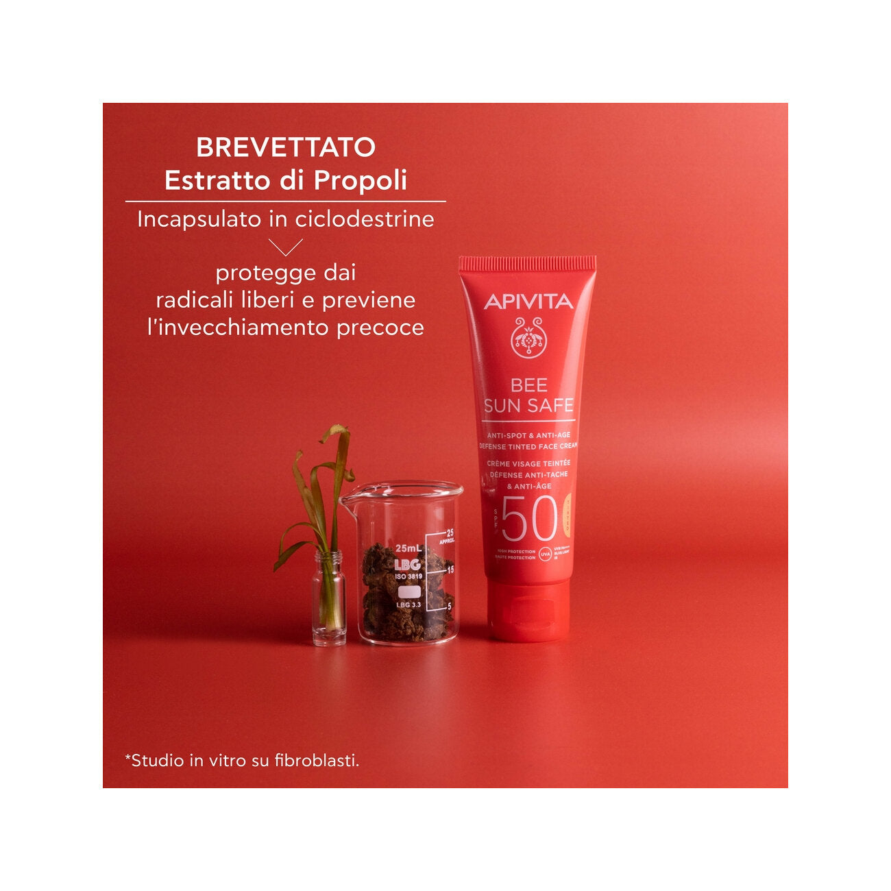 Apivita Bee Sun Safe crema viso colorata SPF50 anti-macchia & anti-age 50ml-6