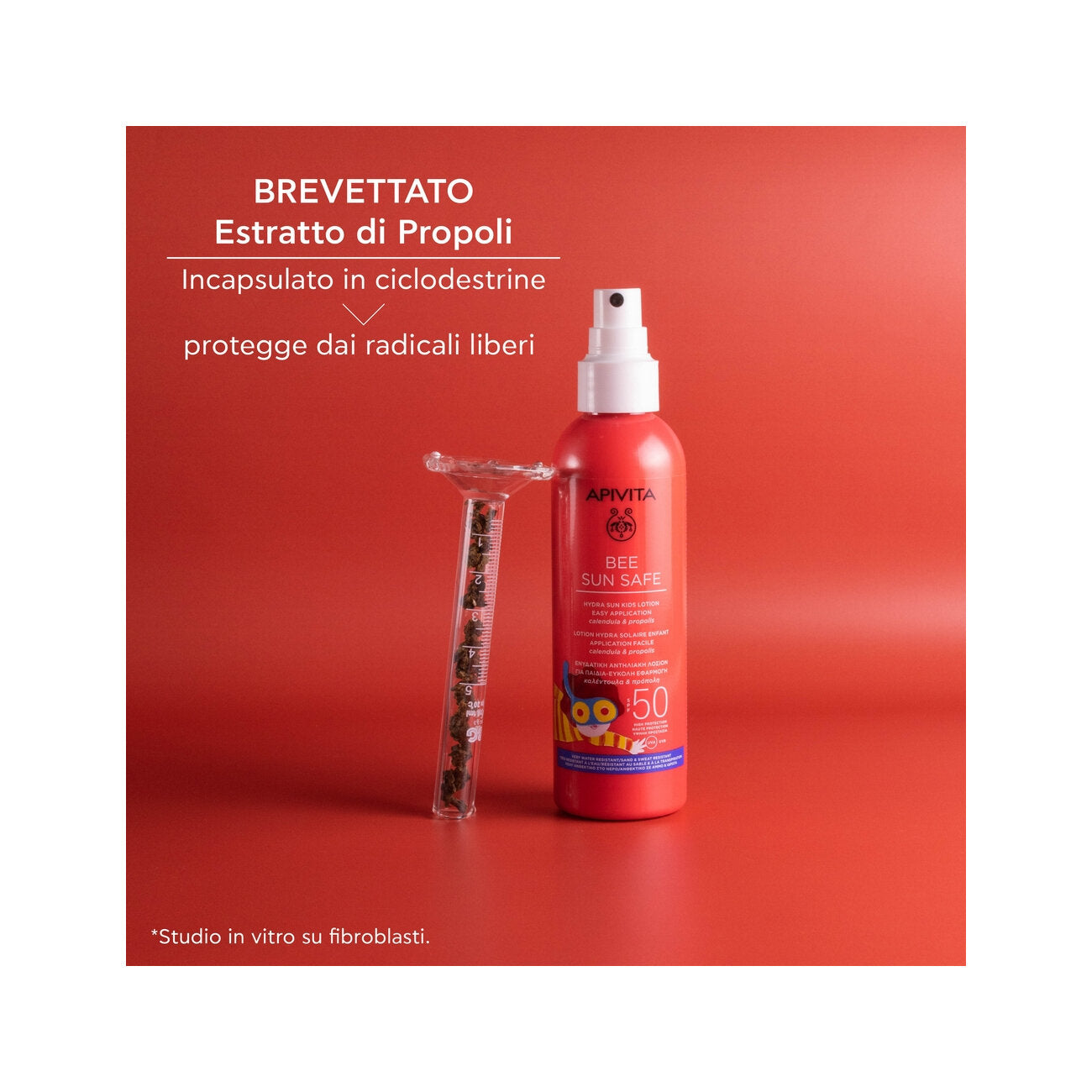 Apivita Bee Sun Safe Lozione Spray Hydra Sun Bambino SPF50 200ml-5