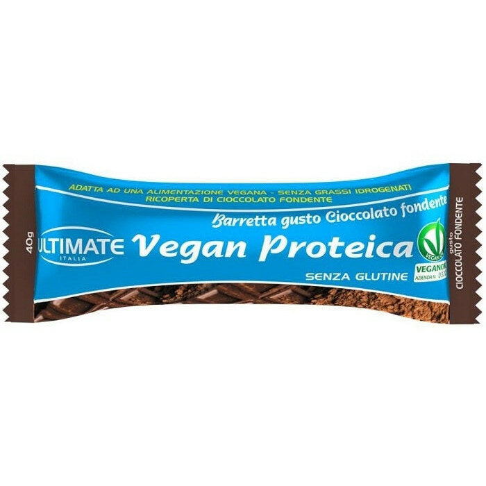 Ultimate Barretta Vegan Proteica gusto Cioccolato Fondente 40g-2