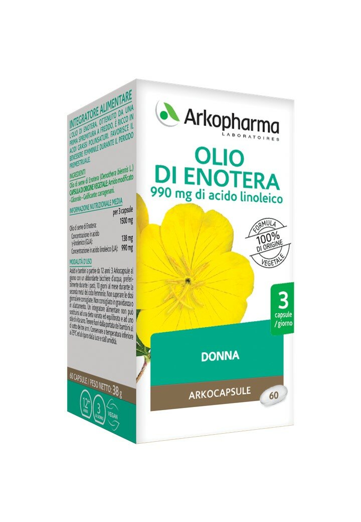Arkopharma Olio di Enotera Bio 60 capsule-2