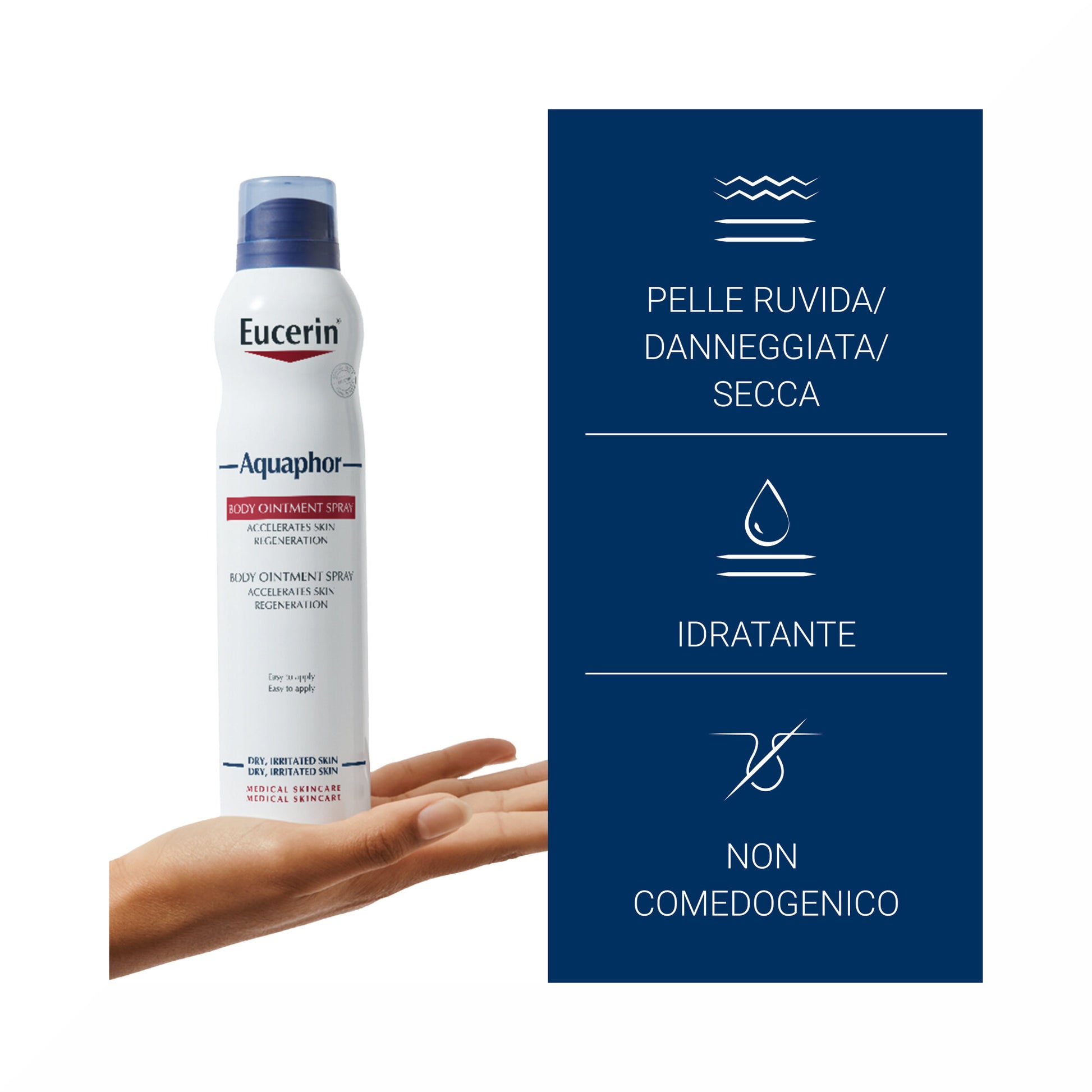 Eucerin Aquaphor Trattamento Riparatore Spray 250ml-3