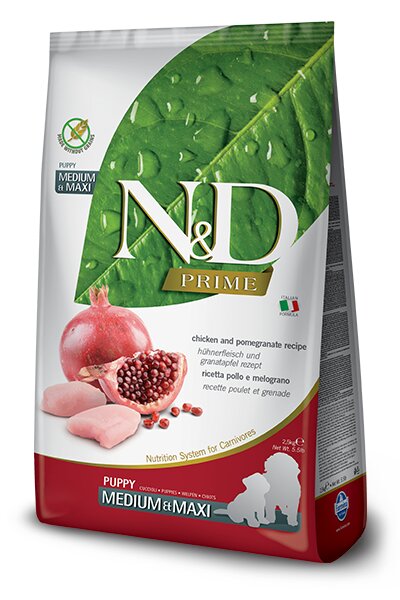 Farmina N&D Prime Pollo E Melograno Cani Cuccioli Taglia Media E Grande Sacco 12kg-2