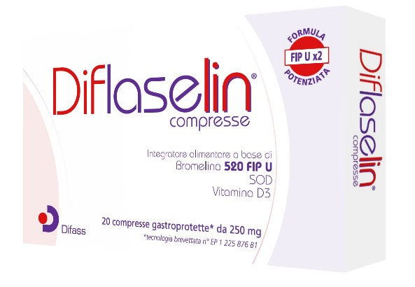 Diflaselin 20 Compresse Gastroprotette 250 mg-0