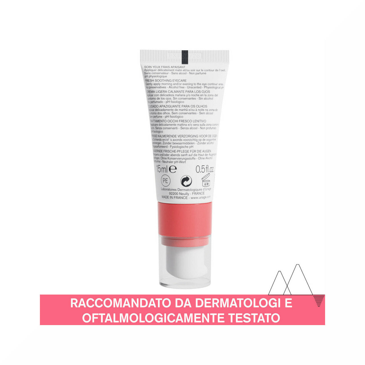 Uriage Toléderm Control Trattamento Occhi Fresco e Lenitivo 15ml-2