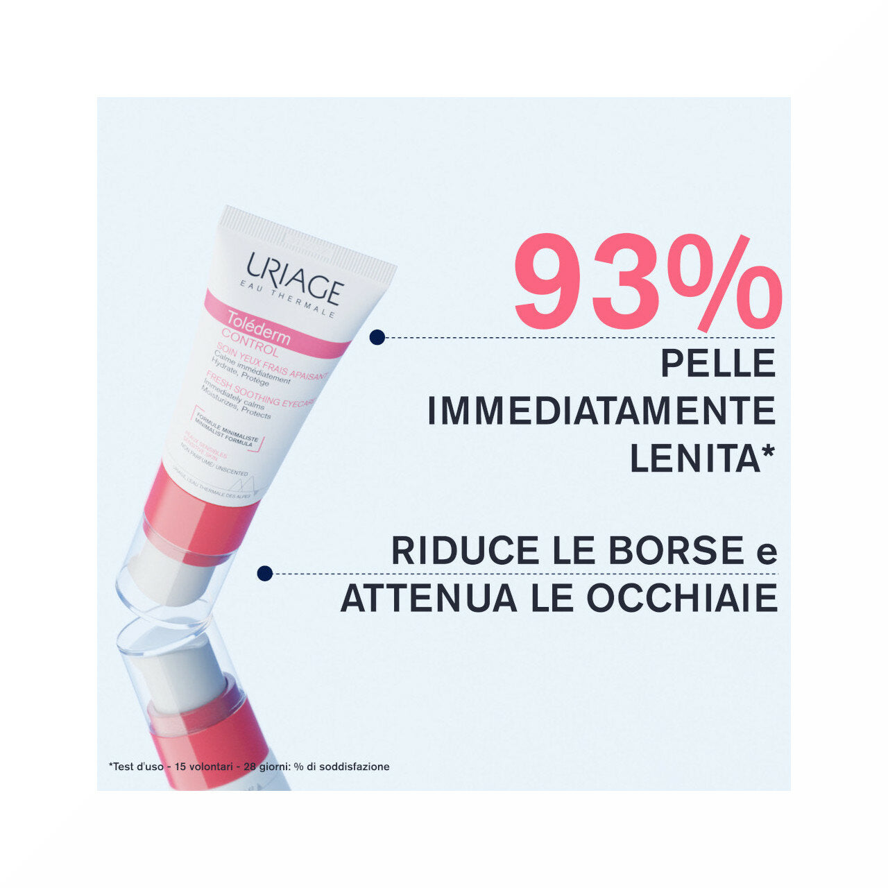 Uriage Toléderm Control Trattamento Occhi Fresco e Lenitivo 15ml-12