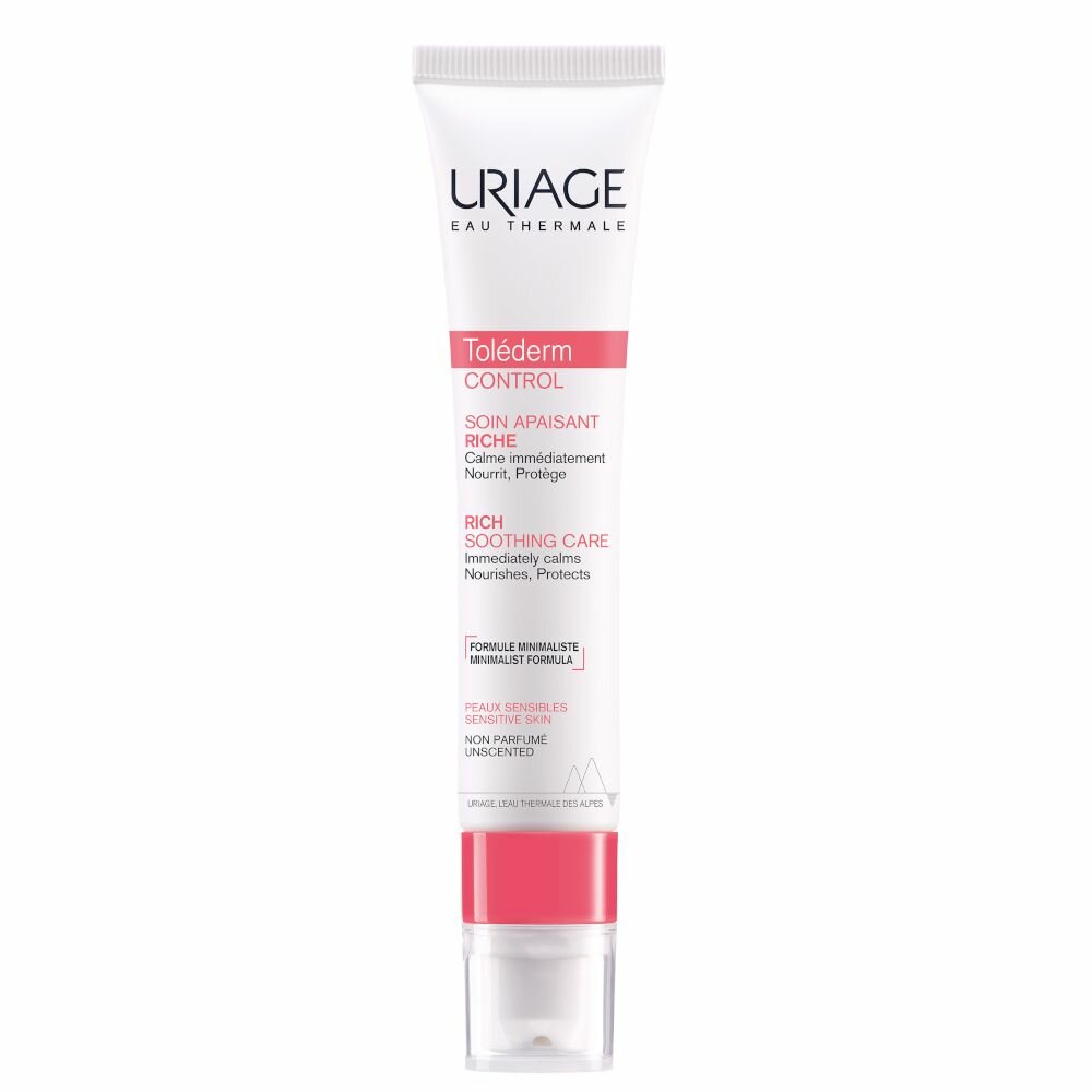 Uriage Toléderm Control Crema Lenitiva Ricca 40ml-1
