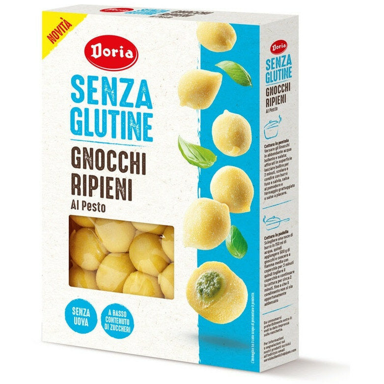 Doria Senza Glutine Gnocchi Ripieni al Pesto 400g-2