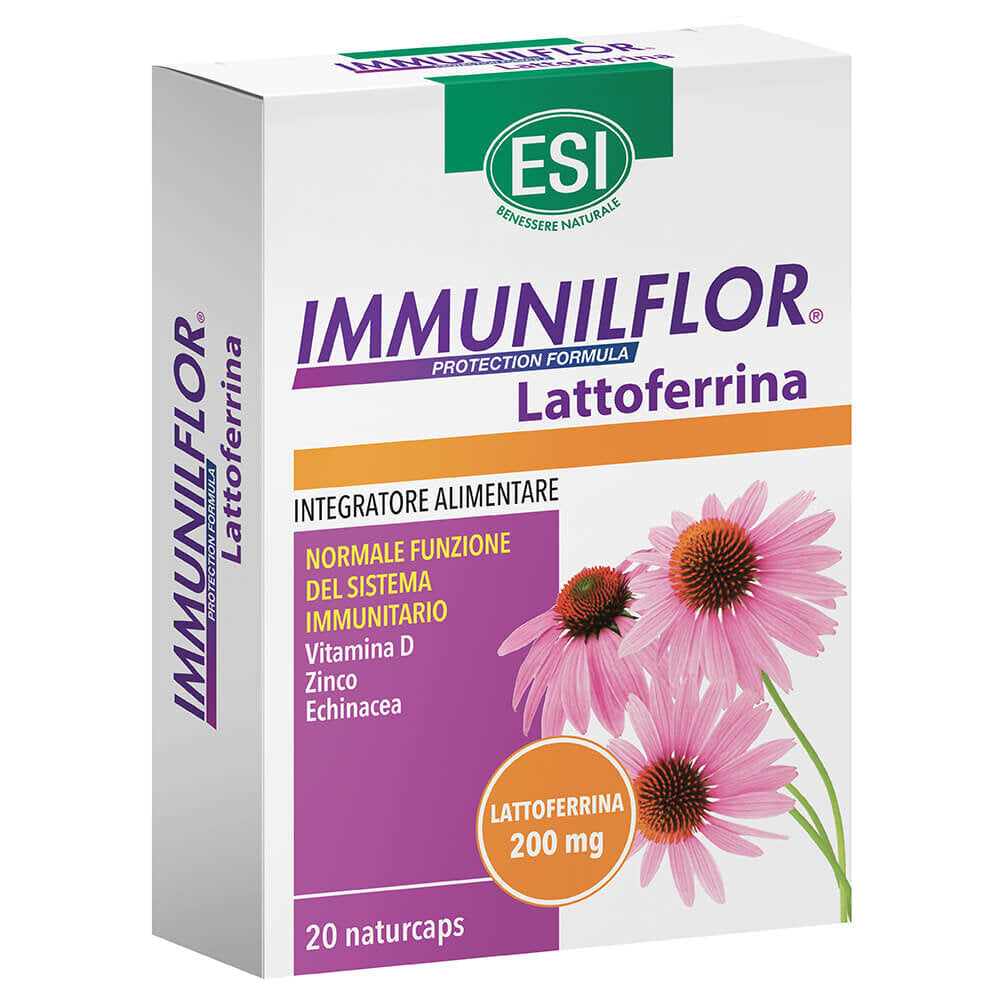 Esi Immunilflor Lattoferrina 20 naturcaps-1