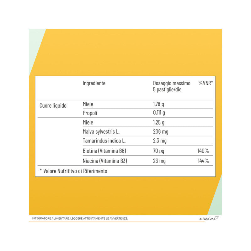 Neoborocillina Propolmiele+ Miele e Limone per il benessere della gola 16 Pastiglie-8