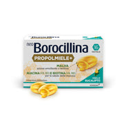NeoBorocillina Propolmiele+ per il benessere della gola 16 pastiglie gusto miele ed eucalipto-8