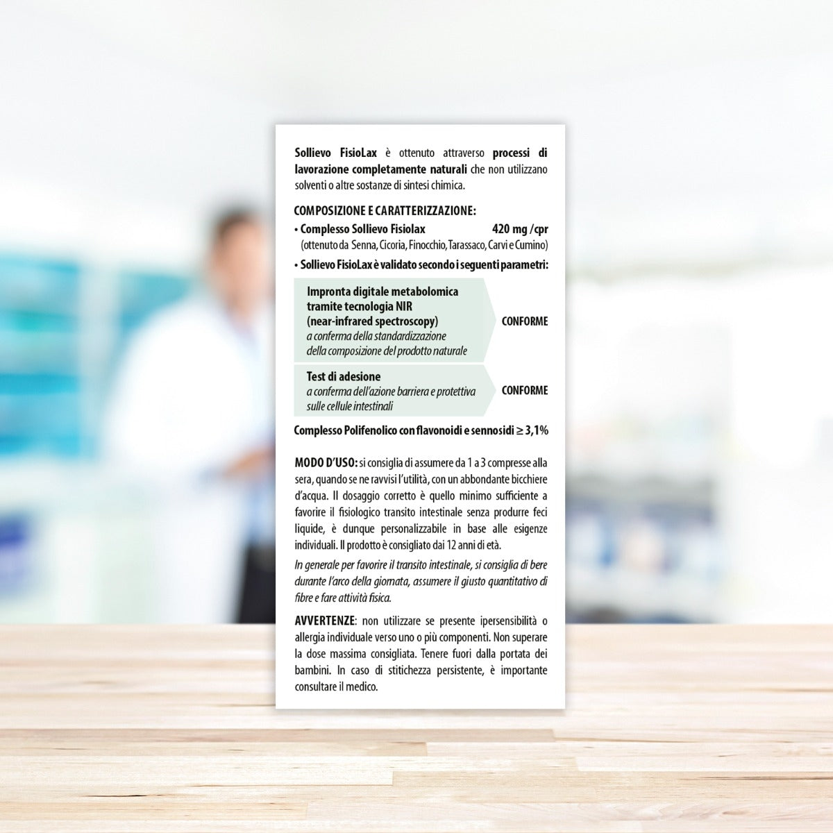 Aboca Sollievo Fisiolax Benessere Intestinale 45 Compresse-4