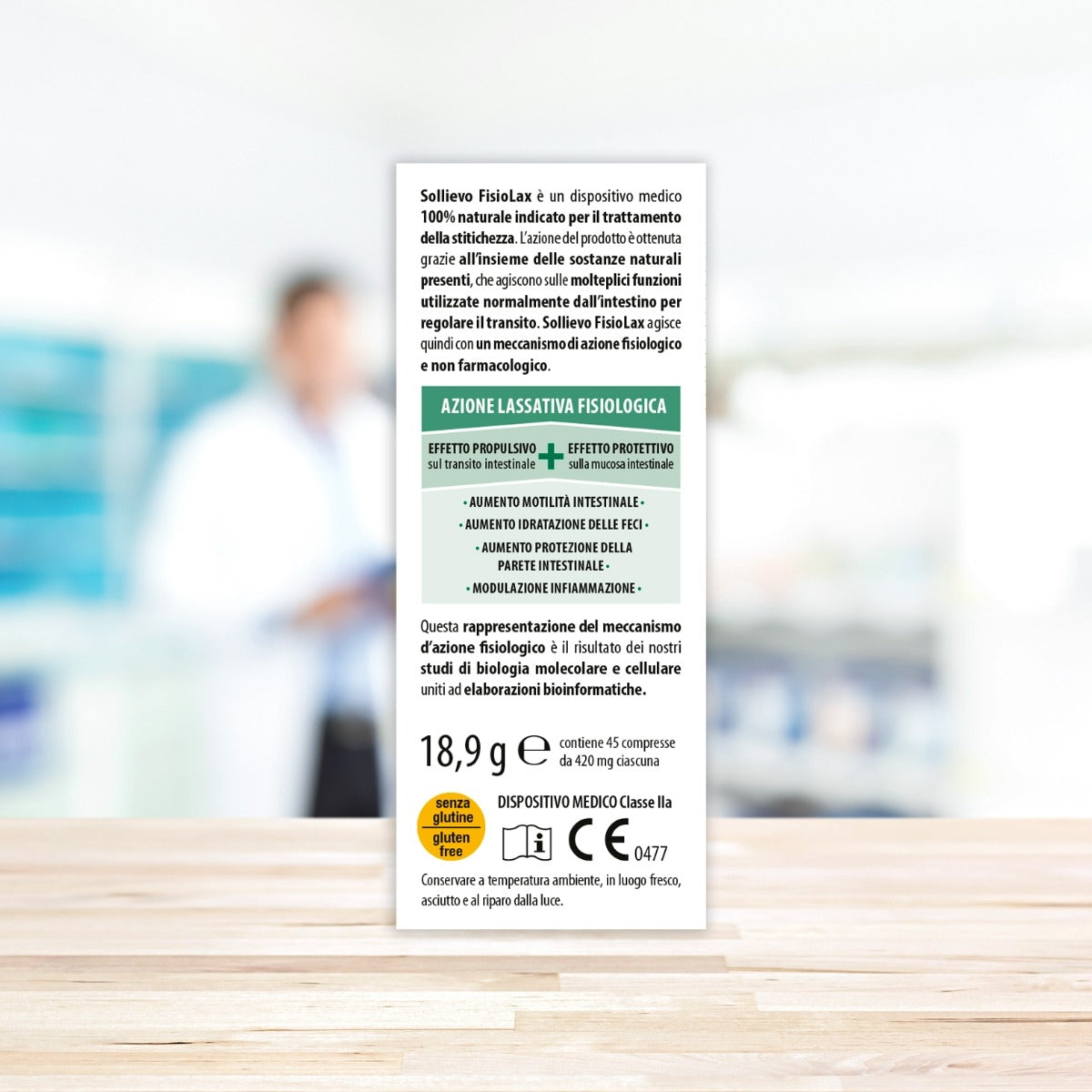 Aboca Sollievo Fisiolax Benessere Intestinale 45 Compresse-6