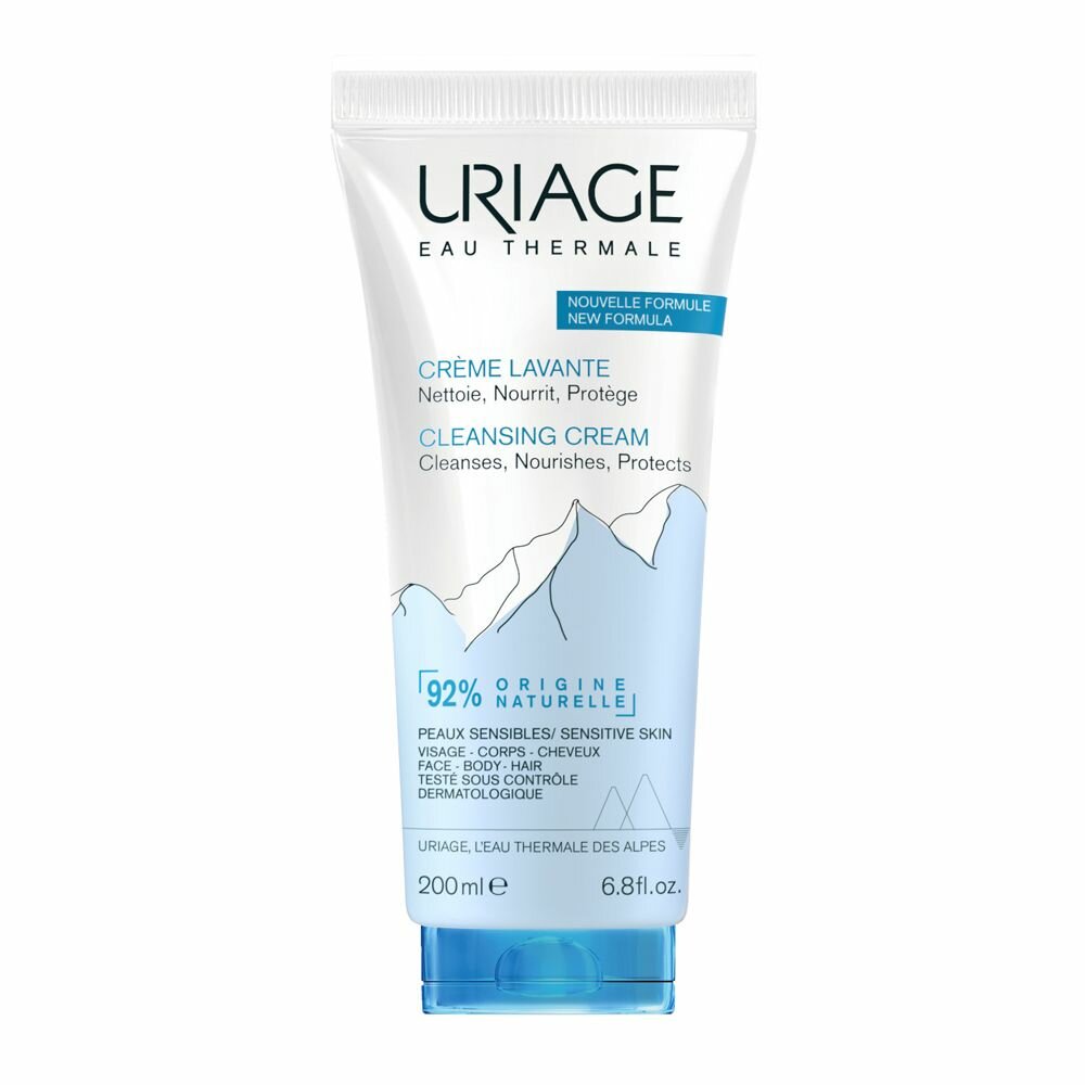 Uriage Creme Lavante pelle viso corpo e capelli 200ml-1