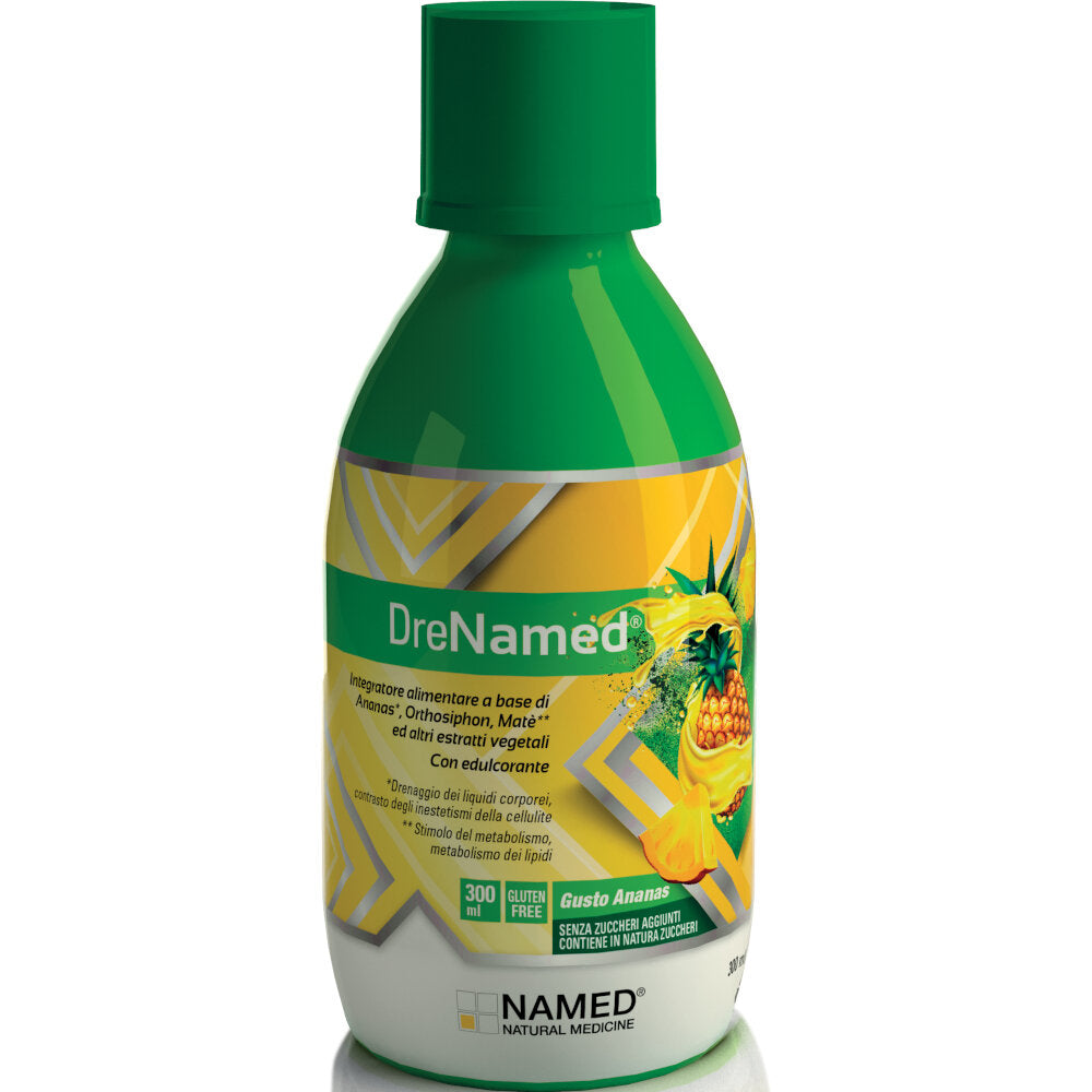 DreNamed gusto Ananas per il drenaggio dei liquidi corporei 300ml-2