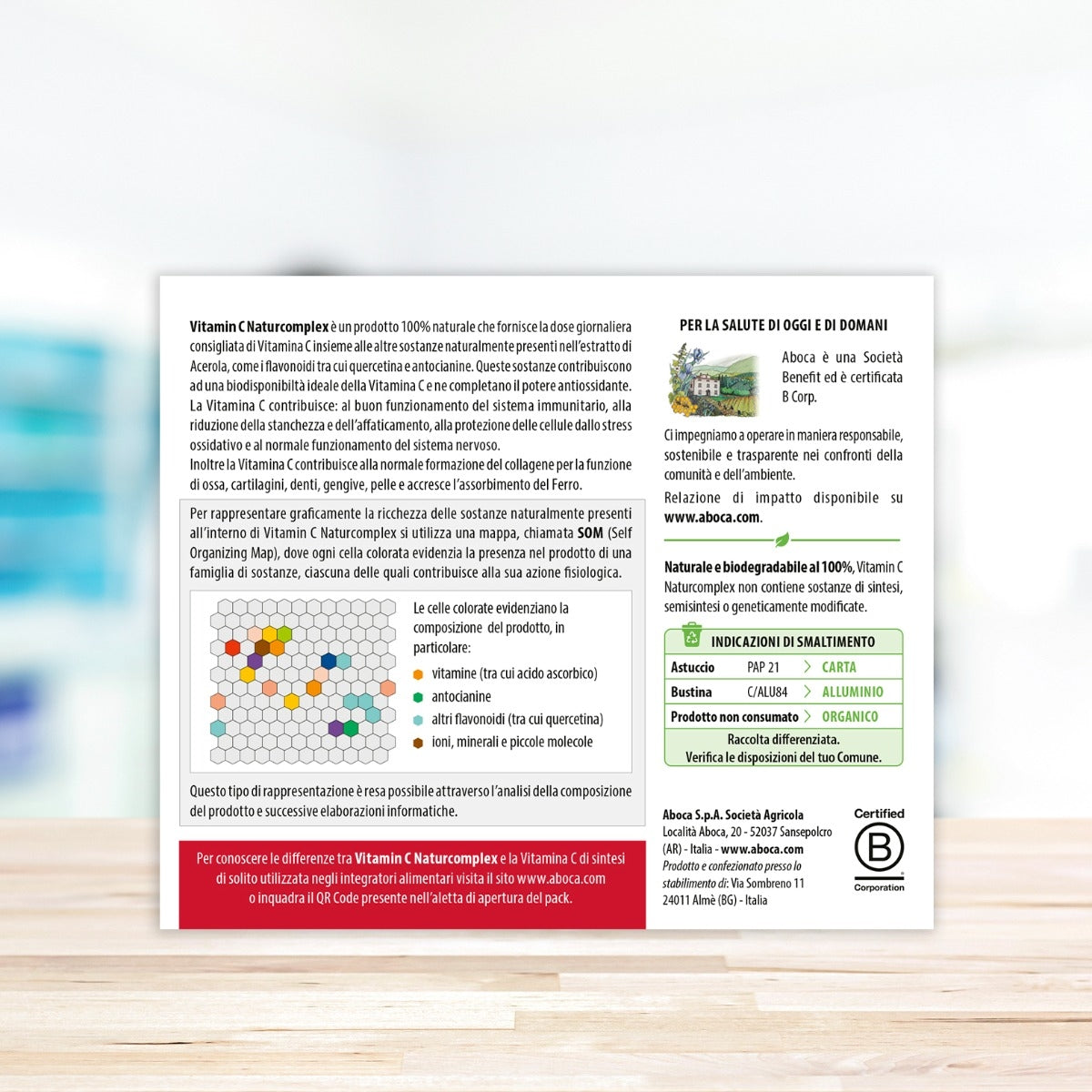 Aboca Vitamin C Naturalcomplex 20 Bustine-4