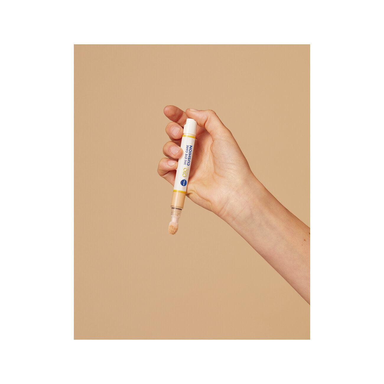 Nivea Q10 Power 3in1 Eye Care Cushion 02 Nude 4 ml Crema Contorno Occhi Colorata E Idratante-15