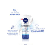 Nivea Crema Mani 3in1 Care & Protect Con Effetto Antibatterico 75ml Crema Antibatterica Mani-2