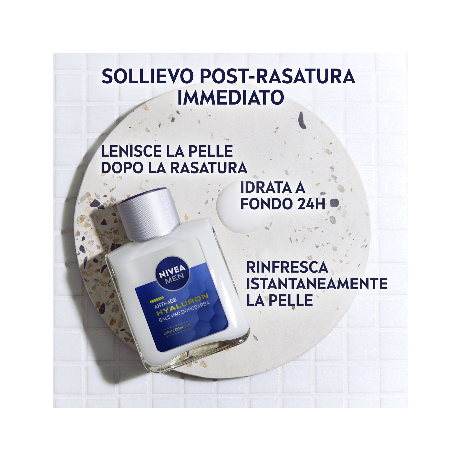 Nivea Men Anti-age Hyaluron Balsamo Dopobarba 100ml Dopobarba Uomo Idratante Per Pelli Mature-8