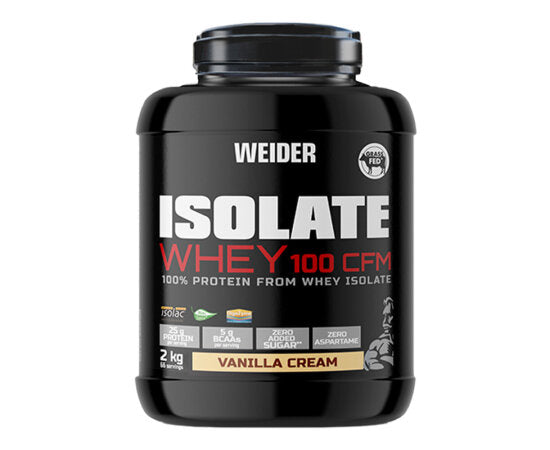 Weider Isolate Whey 100cfm Gusto Vanilla Cream 2kg-1