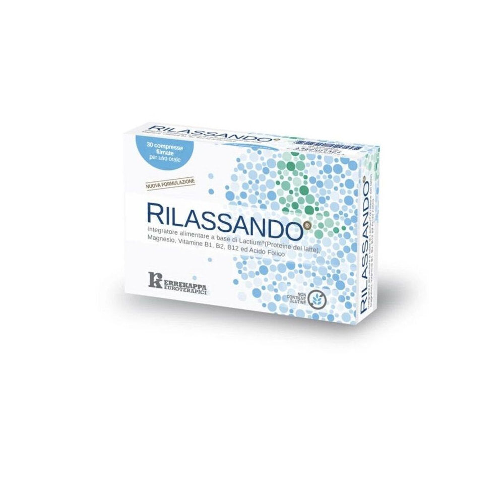Rilassando integratore alimentare per il benessere mentale 30 compresse-2