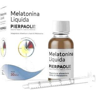 Pierpaoli Melatonina Liquida per il benessere del sonno 30ml-2